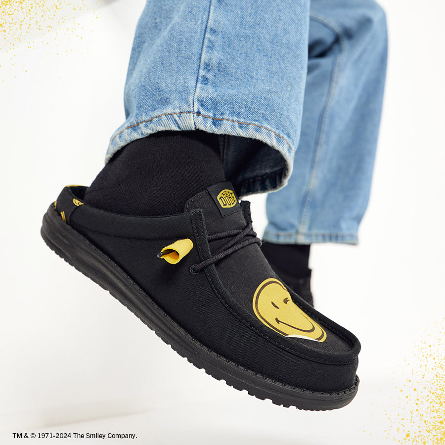 Wally Slip SMILEYWORLD - Smiley Black/Yellow - Image 3