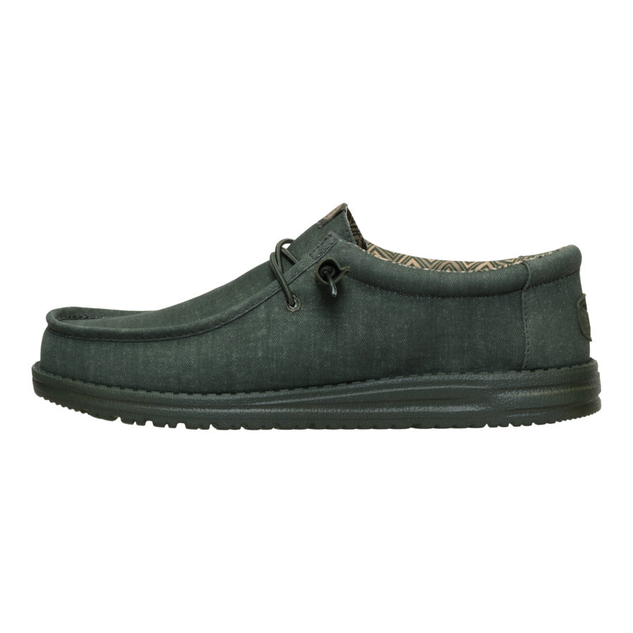 Wally Stretch Canvas - Deep Green