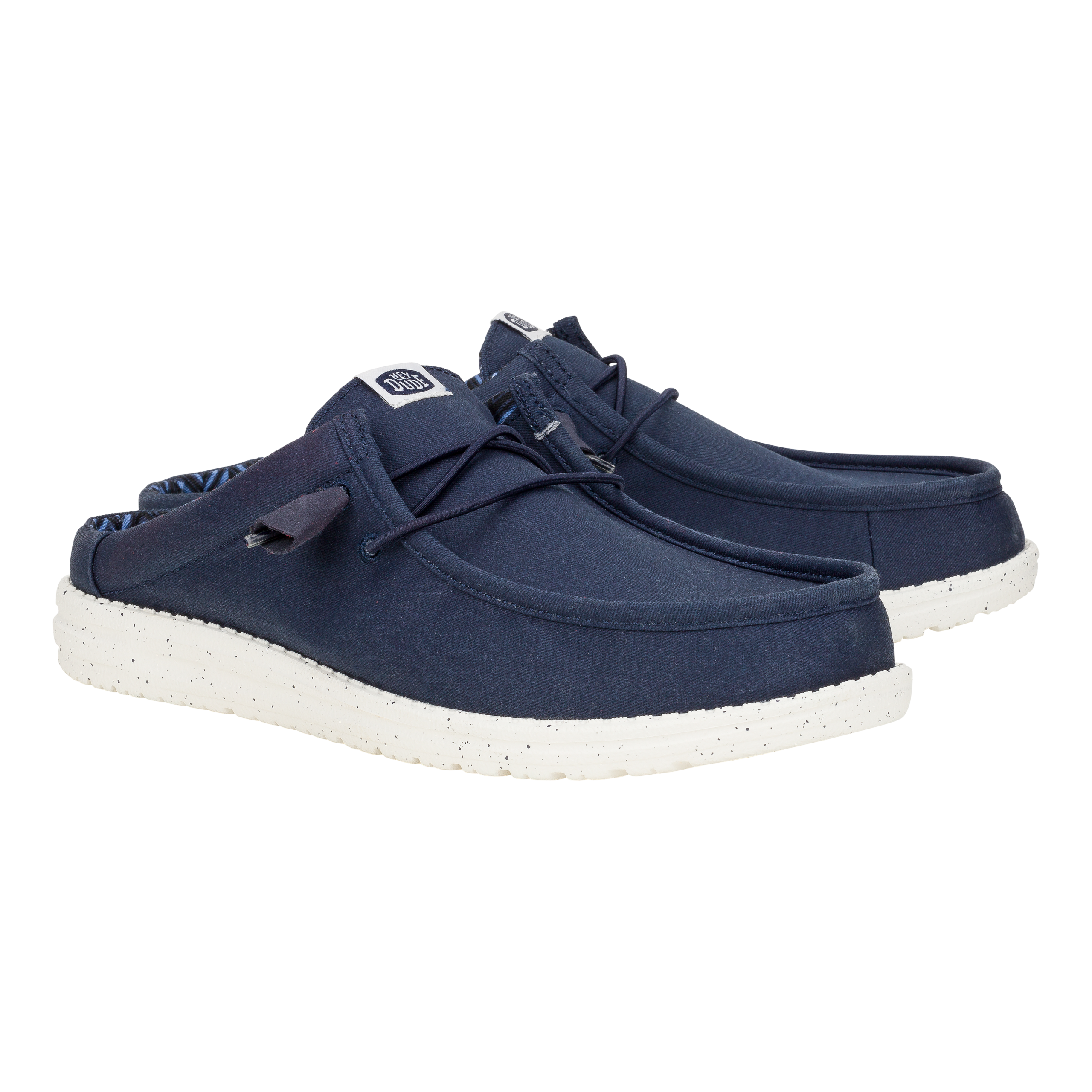 Wally Slip Stretch Canvas - Navy - Image 2