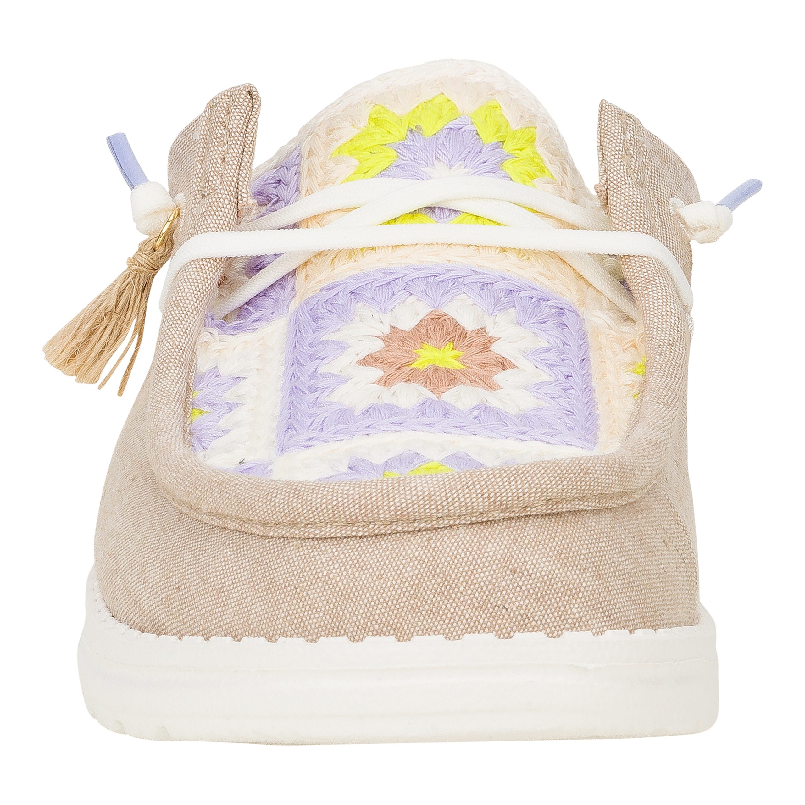 Wendy Slip Cottage Crochet - Wood Ash/Multi - Image 4