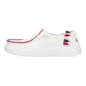 Wendy Espadrille Americana - White