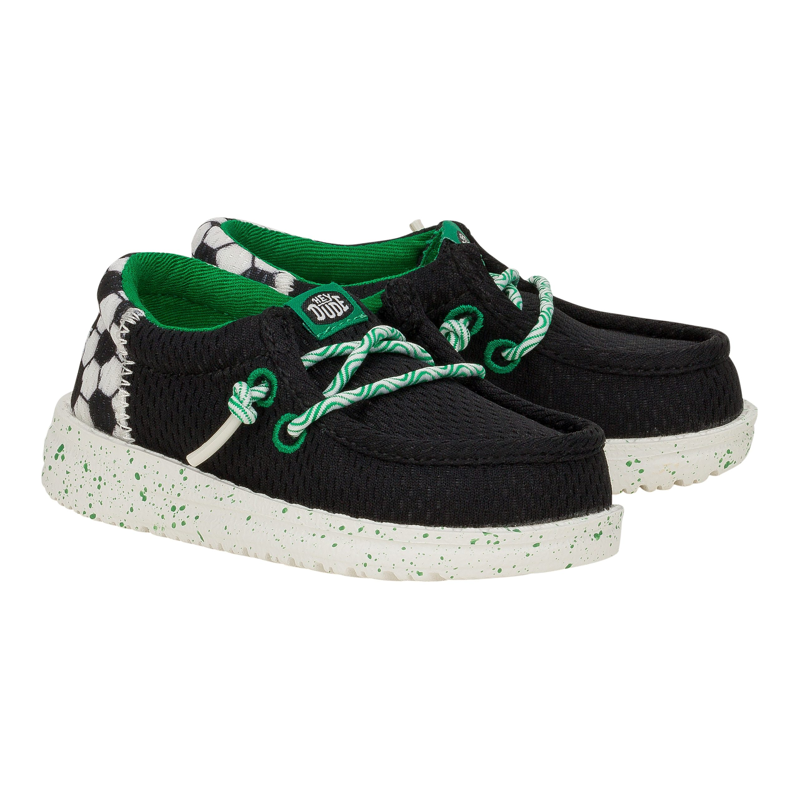 Wally Funk Toddler Sports - Black - Image 2