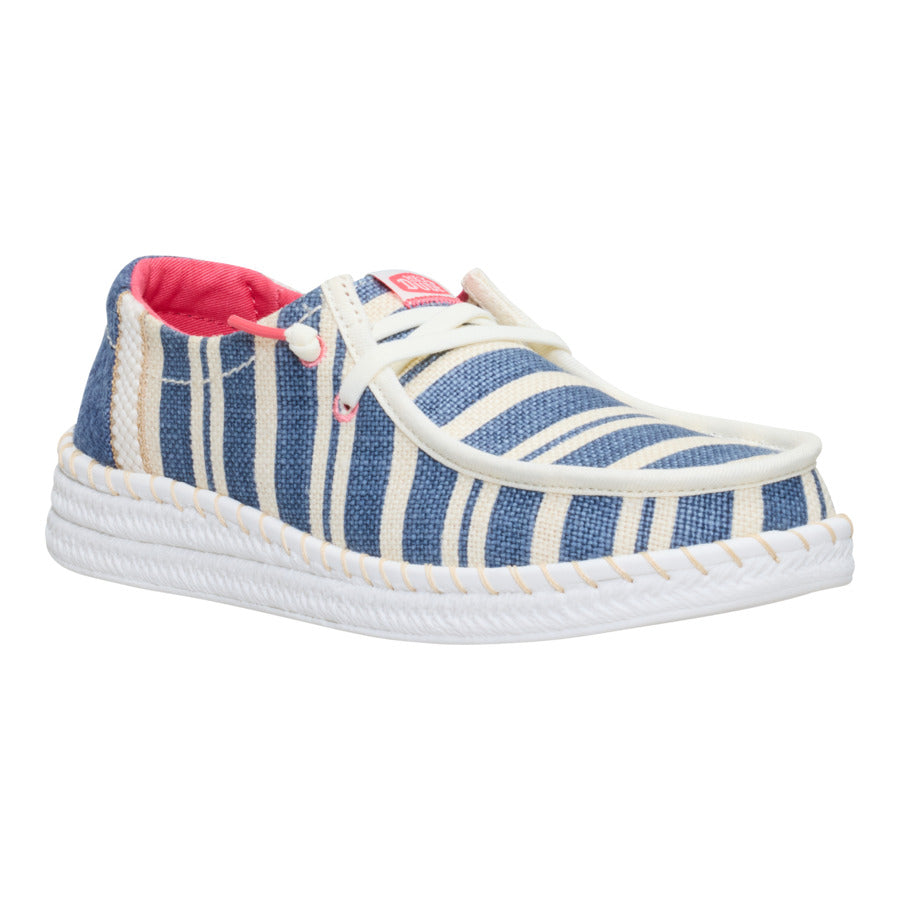Wendy Espadrille Coast - Navy/White - Image 7