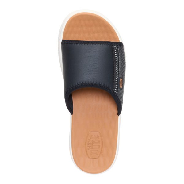 Tide Espadrille Slide - Black/Egret