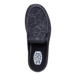 Austin Lift Suede Animal - Black Leopard