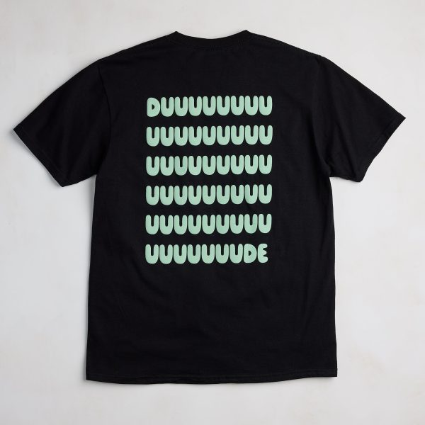 Duuuuuude Tee - Black/Mint