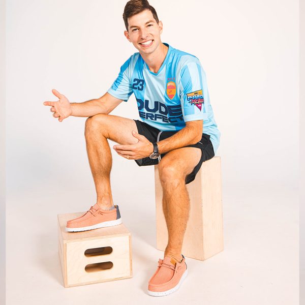 Wally Washed Canvas - Red