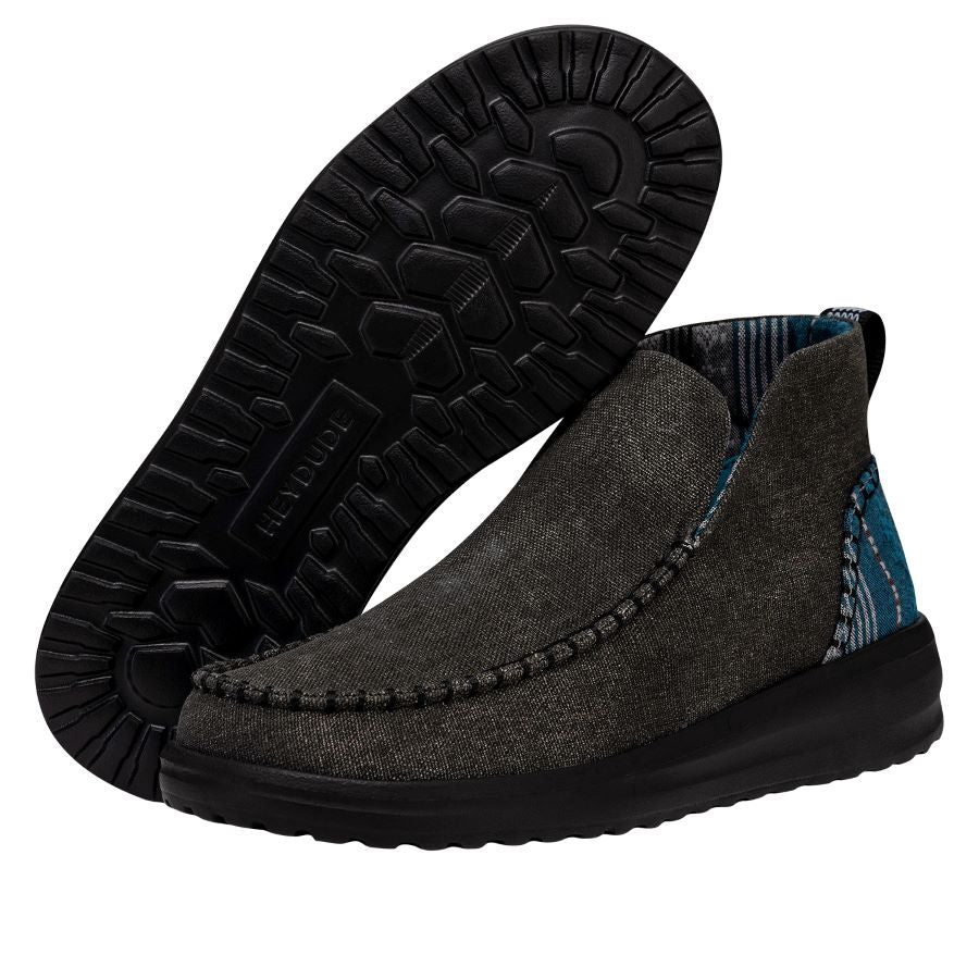 Denny Crafted Boot - Black/Black - Image 3