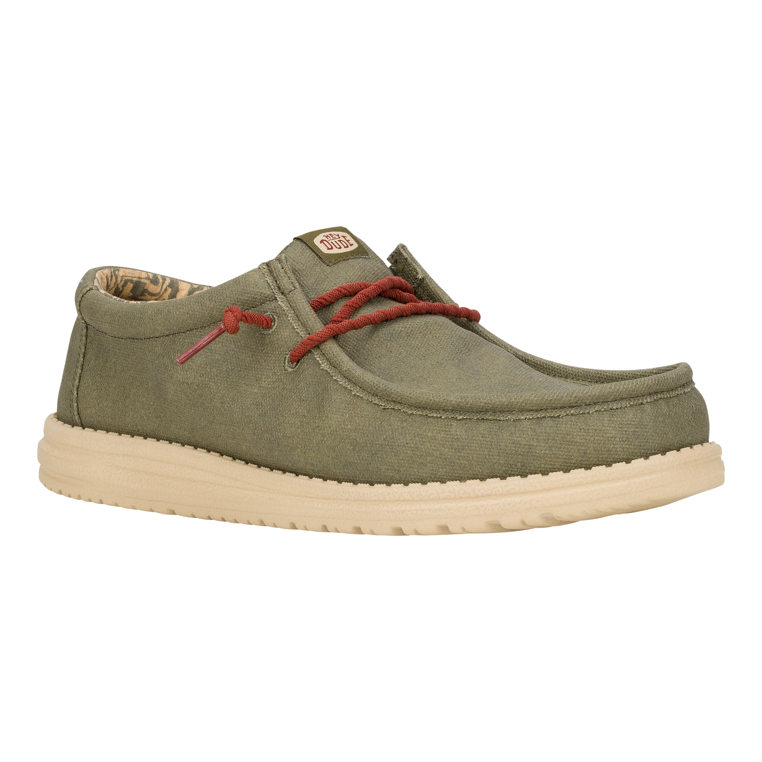 Wally Waxed Canvas Olive - Image 7