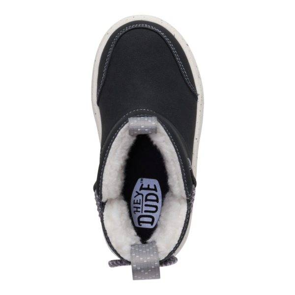 Camden Bow Boot Toddler Cozy - Black