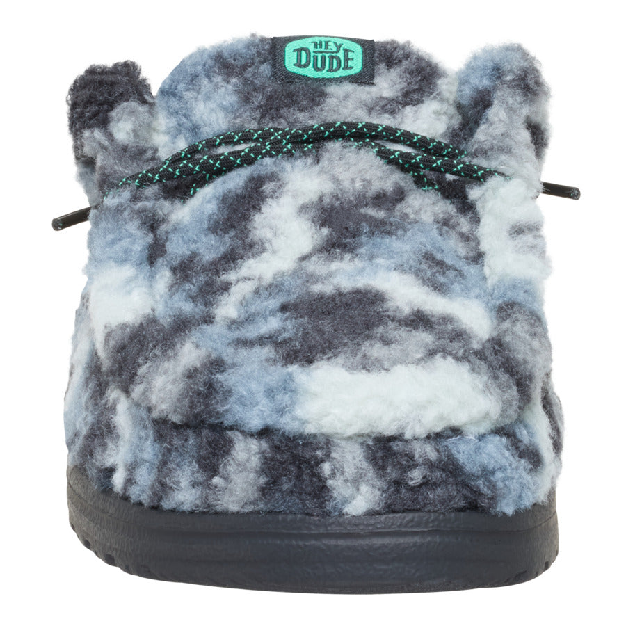 Wally Slipper Cozy Camo - Stormy Blue/Camo - Image 4