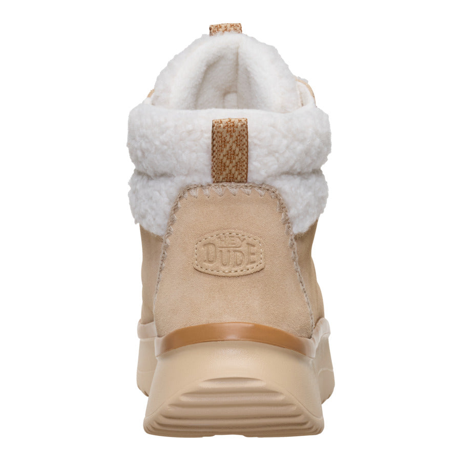 Wendy Peak Apres Suede Cozy Stitch - Tan - Image 6