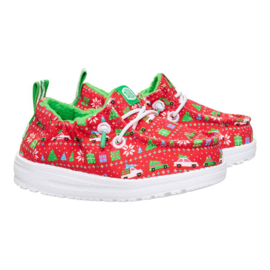 Lildude Holiday Sweater - Red/Green - Image 2