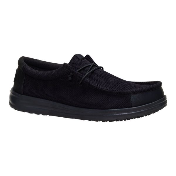 Wally Work CE Slip Resistant Wide - Black